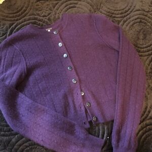 Free People Cashmere Cardigan, xs